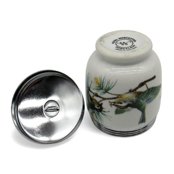 ROYAL WORCESTER Porcelain Egg Coddler England Vintage - Picture 6 of 10